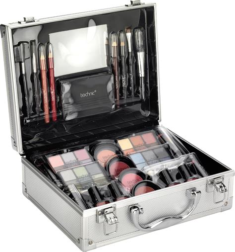 Silver Metal Makeup Makeup Boxes for sale 